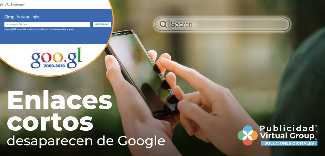 Enlaces cortos desaparecen de Google