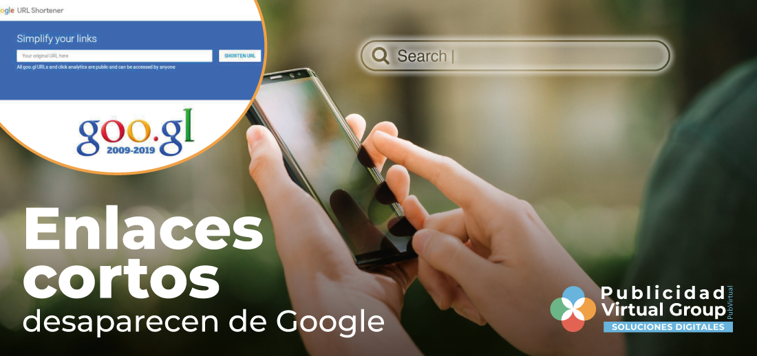 Enlaces cortos desaparecen de Google