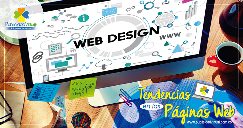 Diseño web: Tendencias de los sitios web