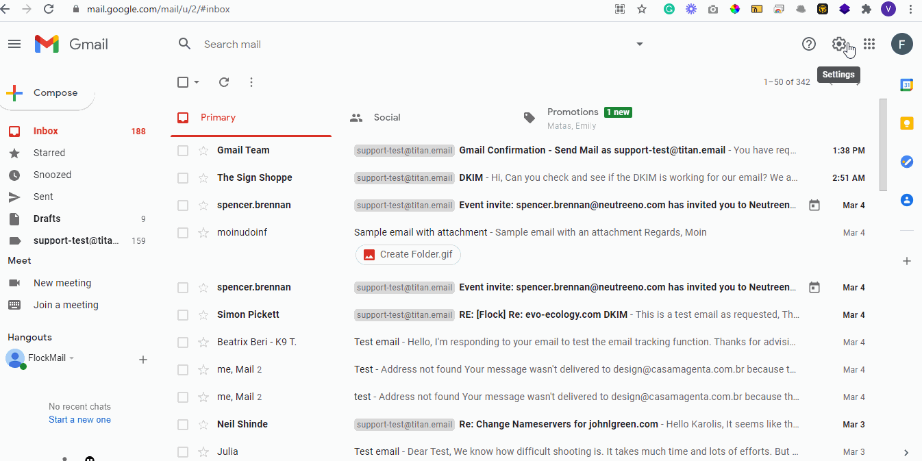 Configuración correo corporativo en gmail